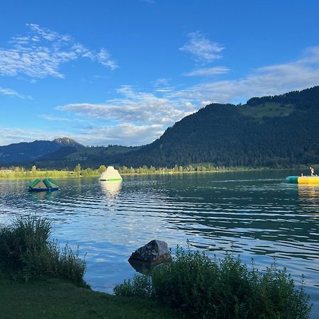 Apartment Seeglueck Am Walchsee - Sehr Stylisch, Zentral Und Neuerbaut Luaran gambar