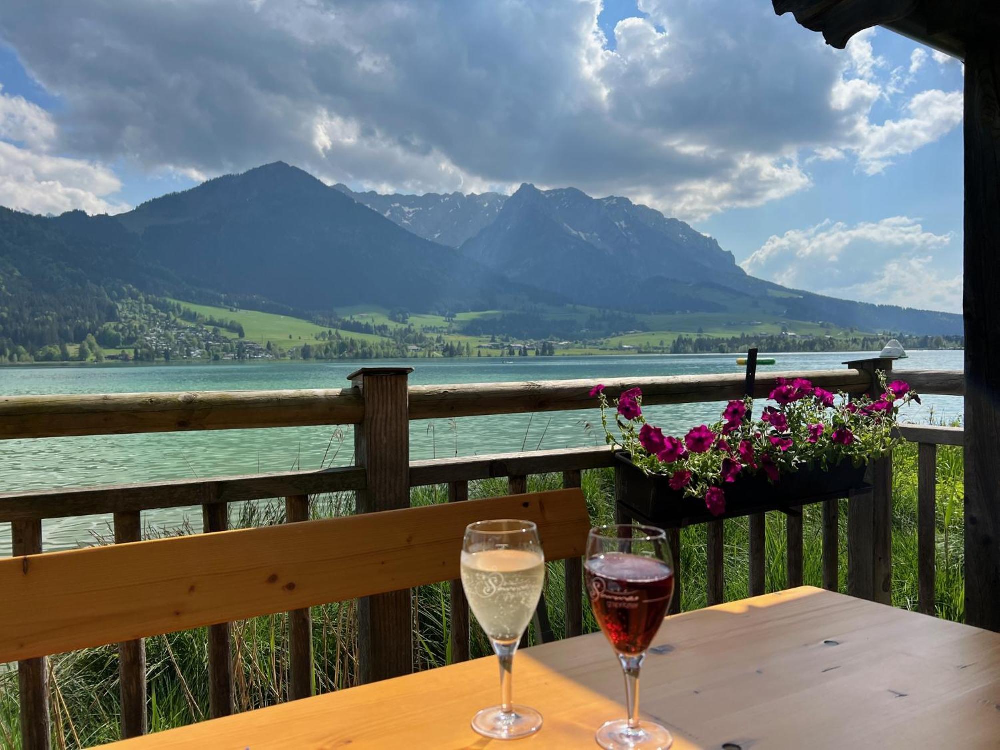 Apartment Seeglueck Am Walchsee - Sehr Stylisch, Zentral Und Neuerbaut Luaran gambar